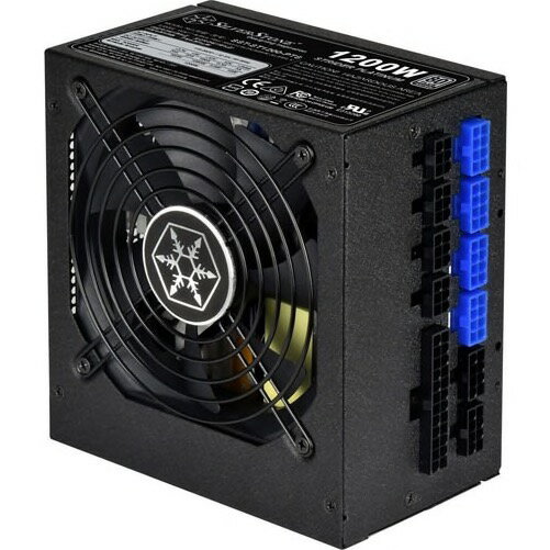 SilverStone｜シルバーストーン PC電源 ST1200-PTS ブラック SST-ST1200-PTS 1200W /ATX /80PLUS Platinum