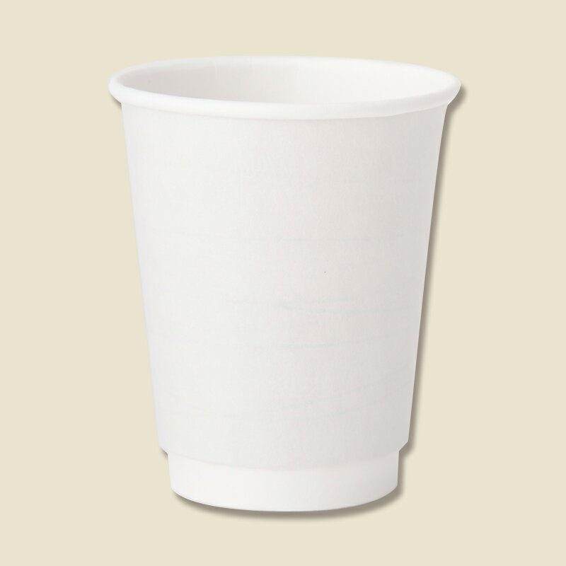 シモジマ｜SHIMOJIMA HEIKO 二重断熱カップ 8オンス 240ml ホワイト 004537007