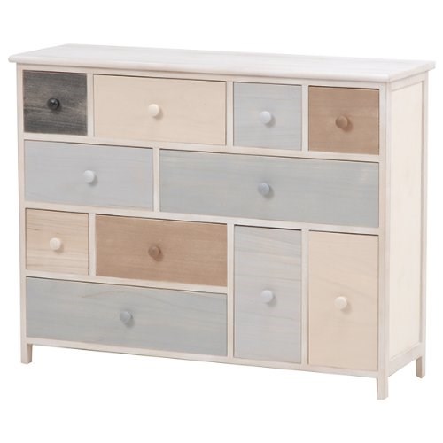 楽天市場】不二貿易 桐製 マルチカラフル5段ボックス シンクエ 2(1台