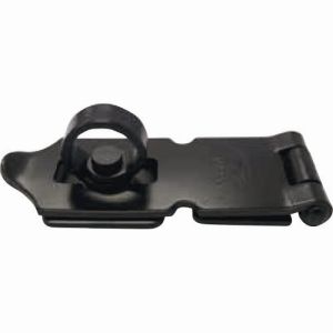 NewHikari SH-LK80BK 鉄ストロング掛金 艶消黒 80mm 止め金具 金物 SHIMIZU マットブラック