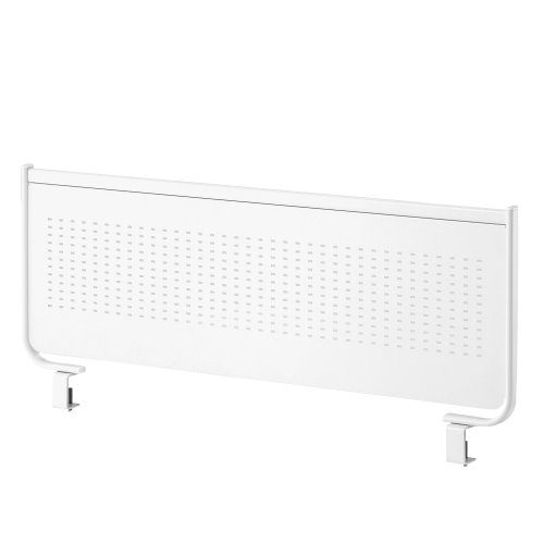 林製作所 スチールデスクトップパネル W600ホワイト YS-123W