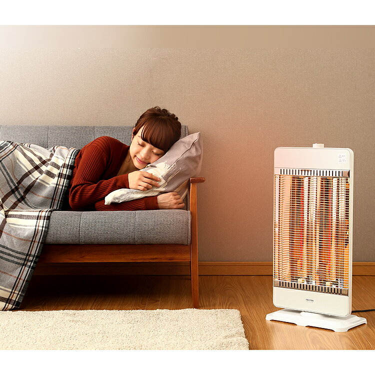 TEKNOSカーボンヒーター2灯 CHM-4531ストーブ ヒーター