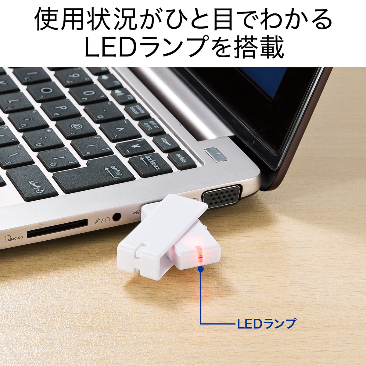 サンワサプライ USBメモリ USB3.0 32GB 600-3US32GW/EZ6-3US32GW