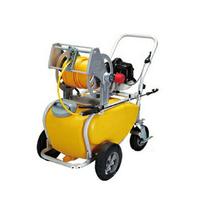 鹿児島発　工進　２サイクルエンジン25Lタンク付きキャリー動噴MSV－E2R25TH85　 生産終了] エンジン式小型動噴 ガーデンスプレーヤー MSV-E2R25TH85