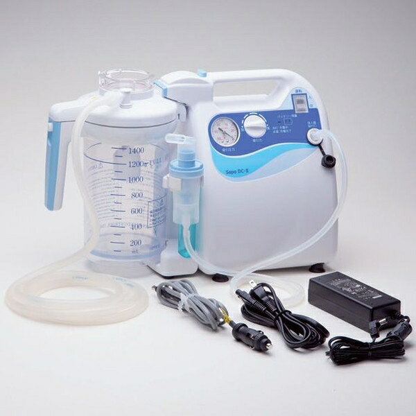 楽天市場】Sanko Medical 吸入器付吸引器セパDC-II 200191428 NSD2