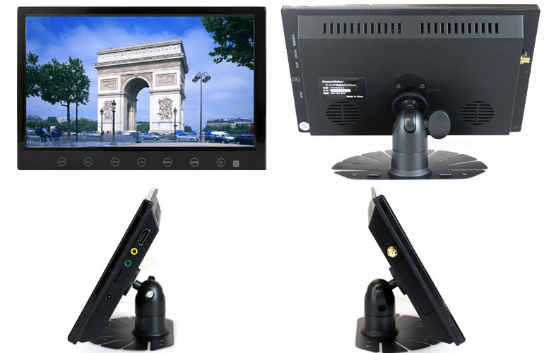 楽天市場】ドリームメーカー フルセグカーTV 10.1インチ 車載用