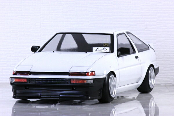 Amazon | 1/10 AE86 トレノ Mシャーシ用 ボディ未塗装