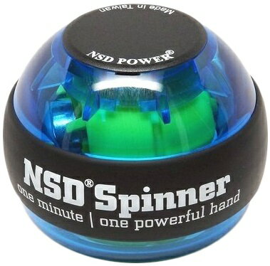 NSD Spinner エヌエスディスピナー 腕力アップ トレーニング器具 PB-688 ヒモ式 日本正規商品 前腕 筋トレ 腕の筋トレ 握力 トレーニング ブルー