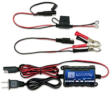 ACDelco 自動充電バッテリーチャージャー AD-0007 12V専用 ACDelco 自動充電バッテリーチャージャー AD-0007 12V専用