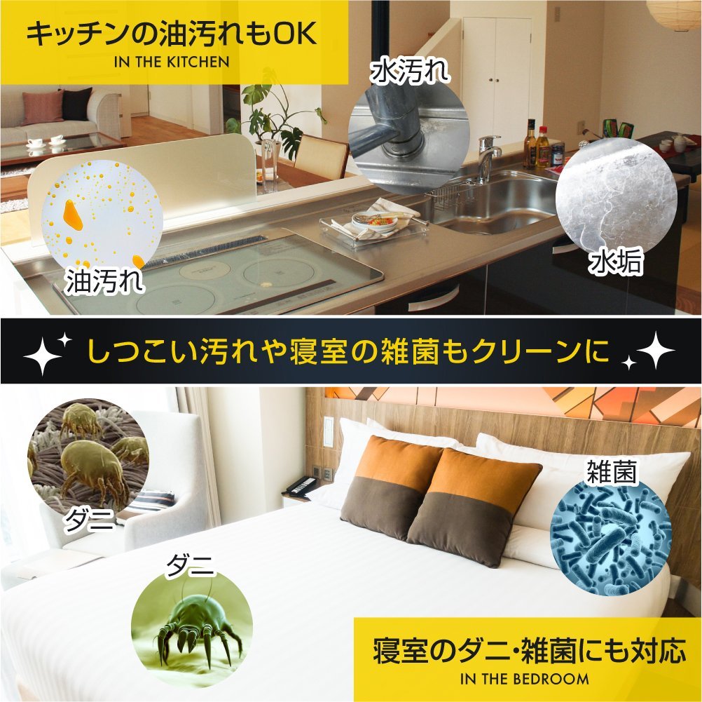 楽天市場】(同)DRive スチームクリーナー ハンディAncii 強力洗浄