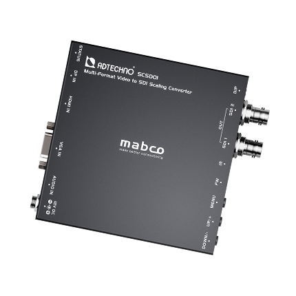 ADTECHNO エーディテクノ SCSD01 マルチフォーマット入力対応SDIスケーリングコンバーター