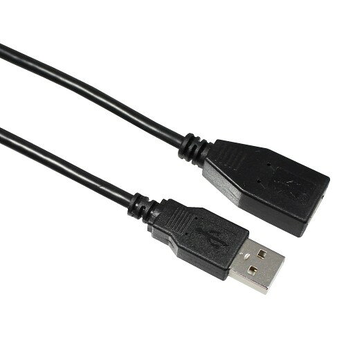 タローズ USB2.0ケーブル USB2.0(Hi-Speed) 延長タイプ 3.0m ブラック CBUSB-AF-3MB
