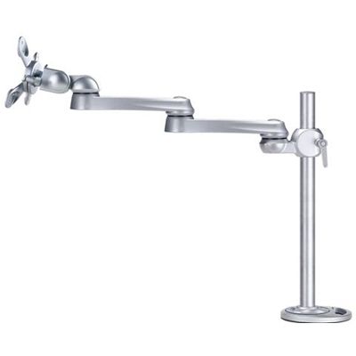 ウィンテクノ 水平多関節グロメット固定アーム 銀 LA-52SC-4Q