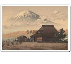 日本 Japan 浮世絵 Ukiyoe マウスパッド Mausupad 12019 川瀬巴水 - 鳴澤の富士