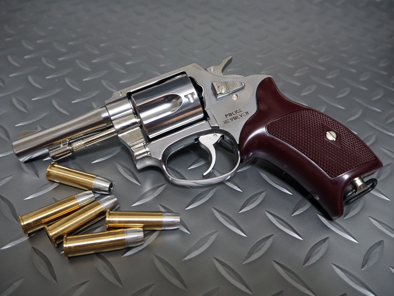 Xカートリッジ　レイジングブル　シルバーABS ブラックHW 2丁セット　8mm マルシン] トーラス レイジングブル 8mmBB Xカートリッジ ブラックHW