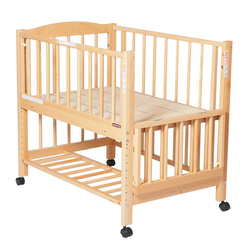 楽天市場】石崎家具 スリーピーベビーベッドワンタッチハイベッド パル