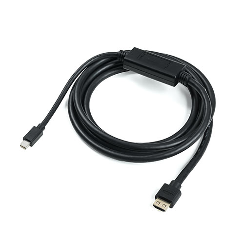 サンワサプライ サンワダイレクト Mini DisplayPort-HDMI変換ケーブル 500-KC020-2