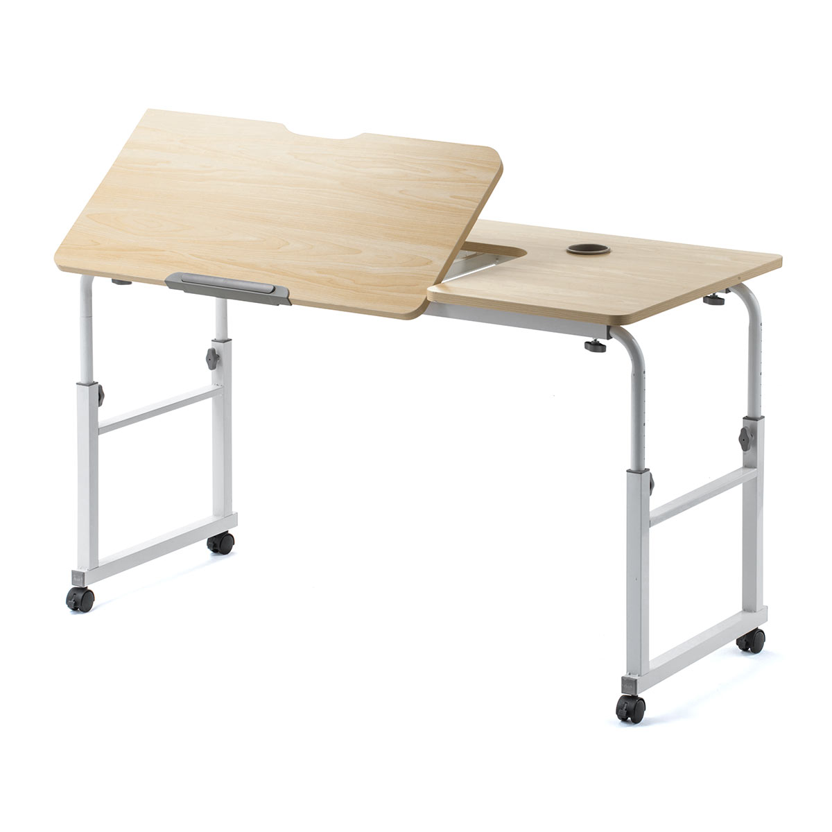 【44】YAMAZEN ベッドテーブル BTT-8040-NA Amazon｜山善(YAMAZEN) ベッドテーブル ナチュラル BTT-8040(NA