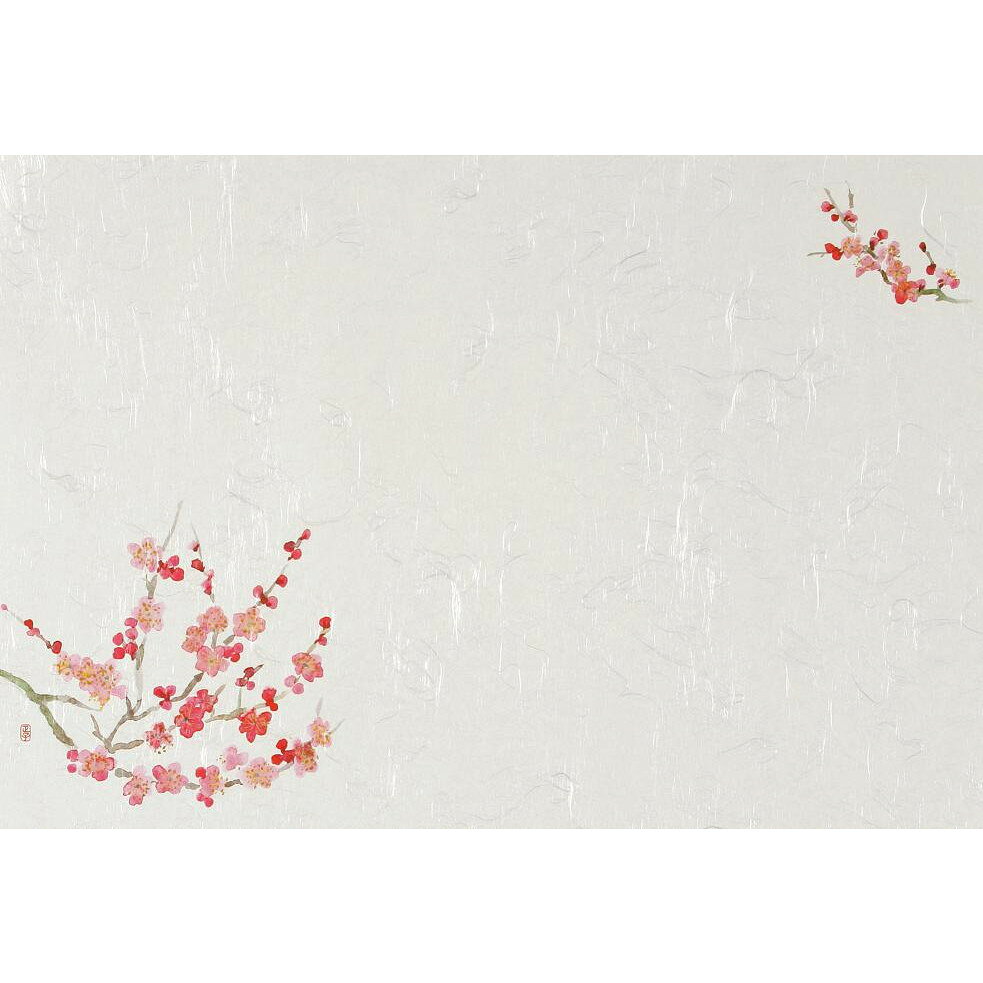 大黒工業 季節柄 ランチョンマット テーブルマット 梅 t-103   222365