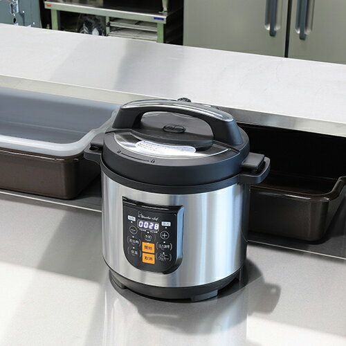 ワンダーシェフ マイコン電気圧力鍋 8L 楽ポン OEDF80