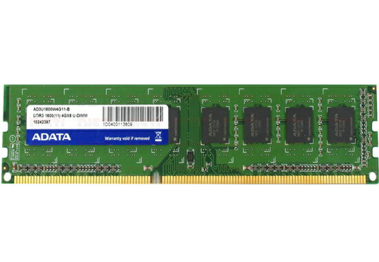 ADATA AD3U1600W4G11-B DDR3 PC3-12800 4GB