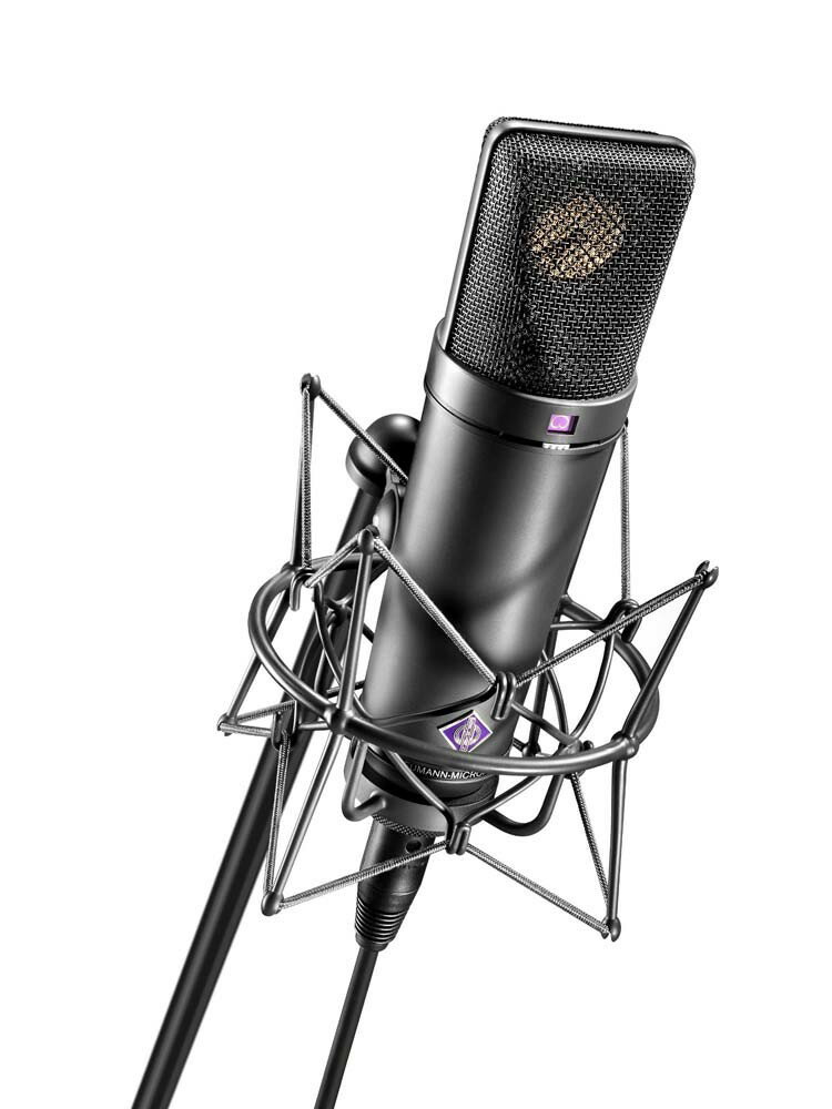 U87Ai mt Studio Set マットブラック 専用サスペンション・専用ケースセット ノイマン コンデンサーマイク NEUMANN