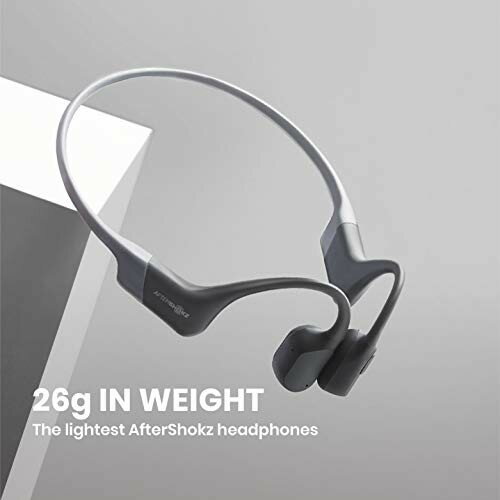 楽天市場】AfterShokz Aeropex 骨伝導ワイヤレスヘッドホン ルナグレイ