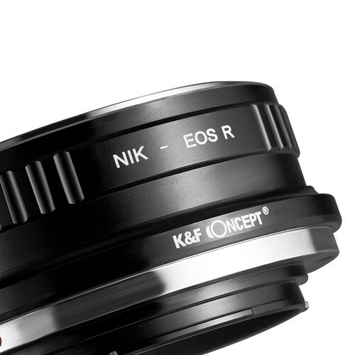 K&F Concept マウントアダプター　KF-NFRF　（ニコンFマウントレンズ → キヤノンRFマウント変換） KF-NFRF