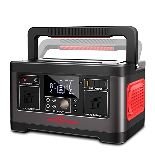 【新品未開封】ROCKPALS ポータブル電源 600w 新品未開封】ROCKPALS ポータブル電源 600w