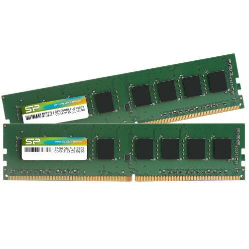 SP016GBLFU213B22 シリコンパワー PC4-17000288pin Non-ECC Unbuffered DIMM 16GB
