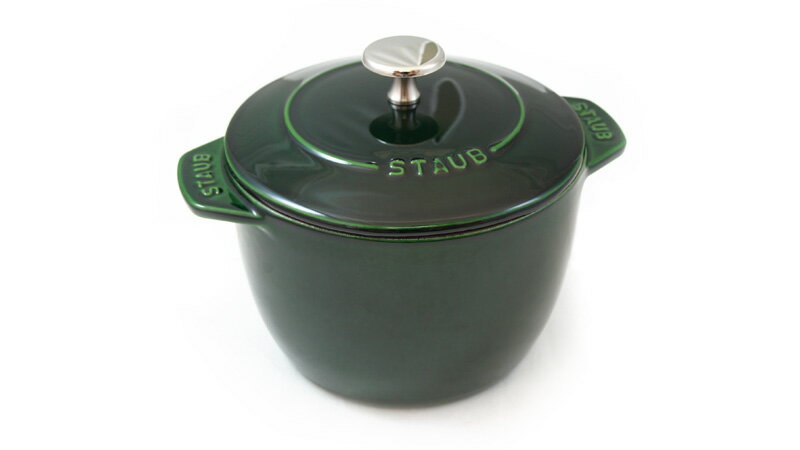 楽天市場】staub ラ ココット de GOHAN セージグリーン S 12cm