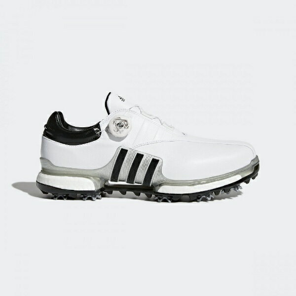 ADIDAS GOLF アディダスゴルフ Q44895 ピュアメタル ボア プラス ゴルフシューズ  ホワイト系 27.0 [240101418735] ゴルフウェア メンズ ストスト ADIDAS GOLF アディダスゴルフ Q44895 ピュアメタル ボア プラス
