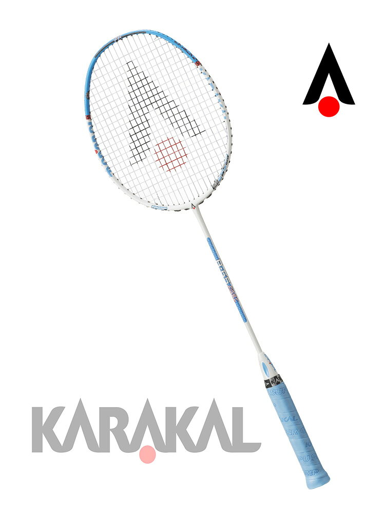 楽天市場】カラカル karakal バドミントンラケット S-70 FF ホワイト