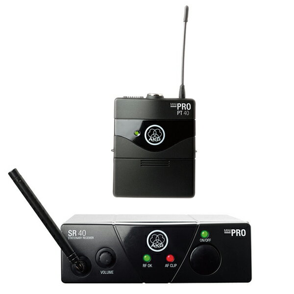 WMS40 PRO MINI INSTRUMENTAL SET JP2 1チャンネル・モデル アーカーゲー AKG