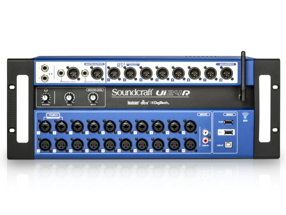 SOUND CRAFT サウンドクラフト Ui24R  リモートコントロールデジタルミキサーUi-24R Ui Series