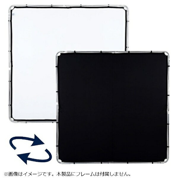 Manfrotto｜マンフロット SkyliteファブリックL ブラック/ホワイト LLLR82221R