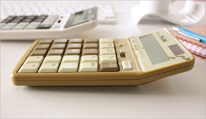 近代トレイディング MILAN R カリキュレーター No.1504127 イエロー 3622at