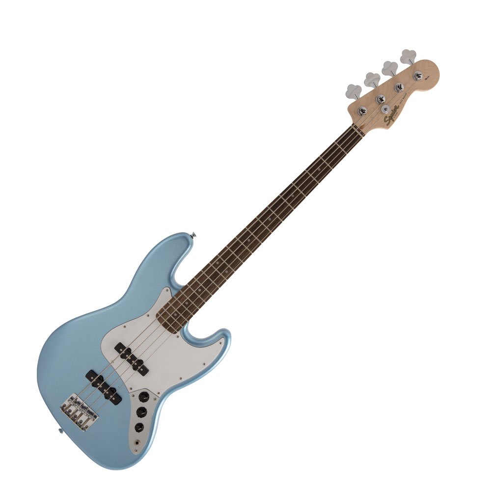 Fender Squier Affinity Jazz Bass Guitar Slick Silver Finish