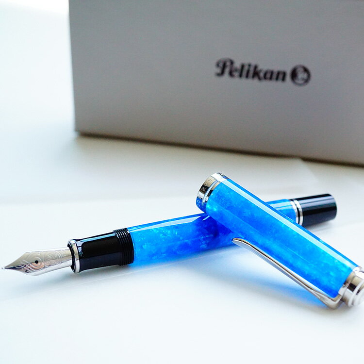 楽天市場】ペリカン特別生産品スーベレーン M805 万年筆 ヴァイ