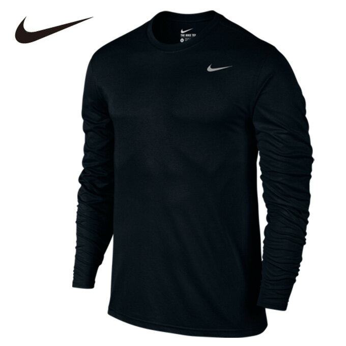 Nike DRI-FIT 長袖シャツ M ホワイト/ブラック 楽天市場】ナイキ NIKE メンズ Dri-FIT レジェンド L/S Tシャツ