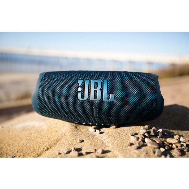 JBL CHARGE 5 モバイルバッテリー機能付きポータブル防水スピーカー BLUE