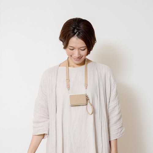 Life on Products｜ライフオンプロダクツ ハンズフリー首掛けファン PRISMATE オフホワイト PR-F057-OW