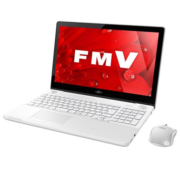 富士通| Fujitsu ノートパソコン　LIFEBOOK ホワイト FMVA53A3W｜富士通 15.6型ワイド ノートパソコンFMV LIFEBOOK