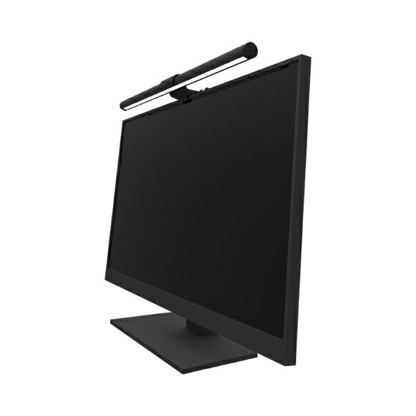 COMPUCASE JAPAN｜コンピューケースジャパン 〔LEDモニターライト〕USB-C接続 バックライト付 agreen ブラック JLE802N-BK