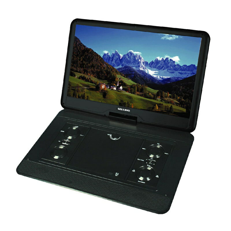 【中古】 SELLING ポータブルDVDプレーヤー  14v型  大画面 SELLING 14インチ液晶モニター搭載ポータブルDVDプレーヤー