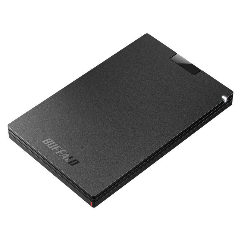 BUFFALO 外付けSSD SSD-PG1.0U3-BC