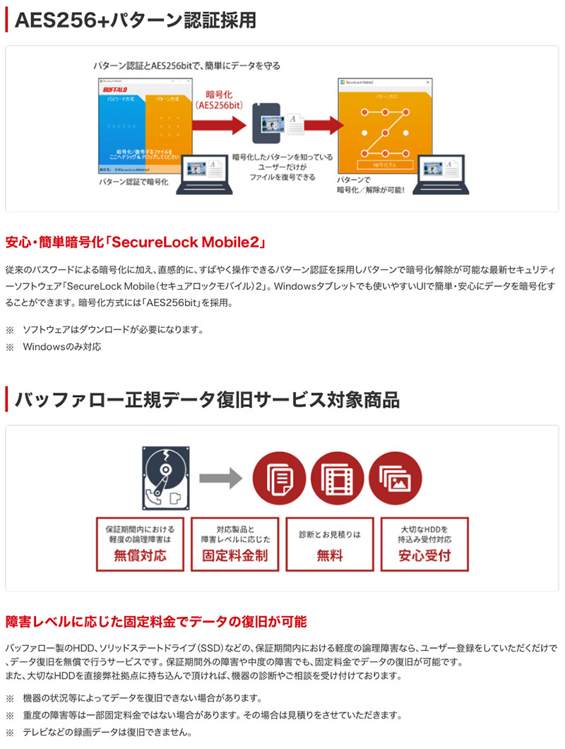 BUFFALO ポータブルSSD SSD-PUT250U3-BKC