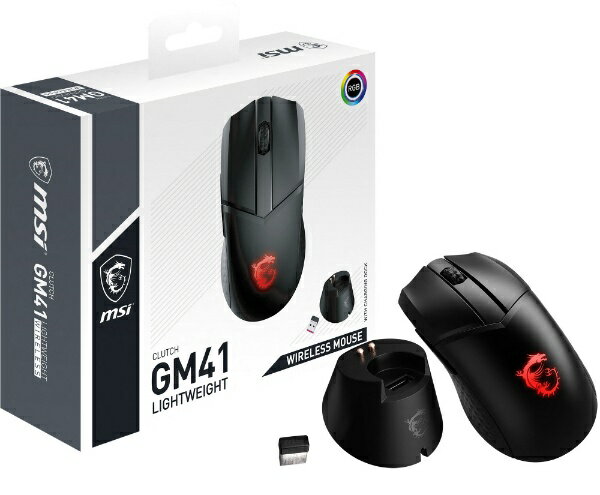 MSI エムエスアイ 〔展示品〕 CLUTCH GM41 LIGHTWEIGHT WIRELESS