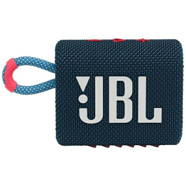 JBL｜ジェイビーエル ブルートゥース スピーカー ブルーピンク JBLGO3BLUP 防水 /Bluetooth対応