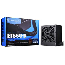 SilverStone｜シルバーストーン PC電源 ET550-B ブラック SST-ET550-B-Rev 550W /ATX /80PLUS Bronze